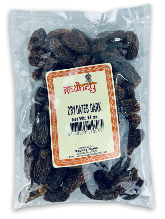 RADHEY Dry Dates Dark 14OZ